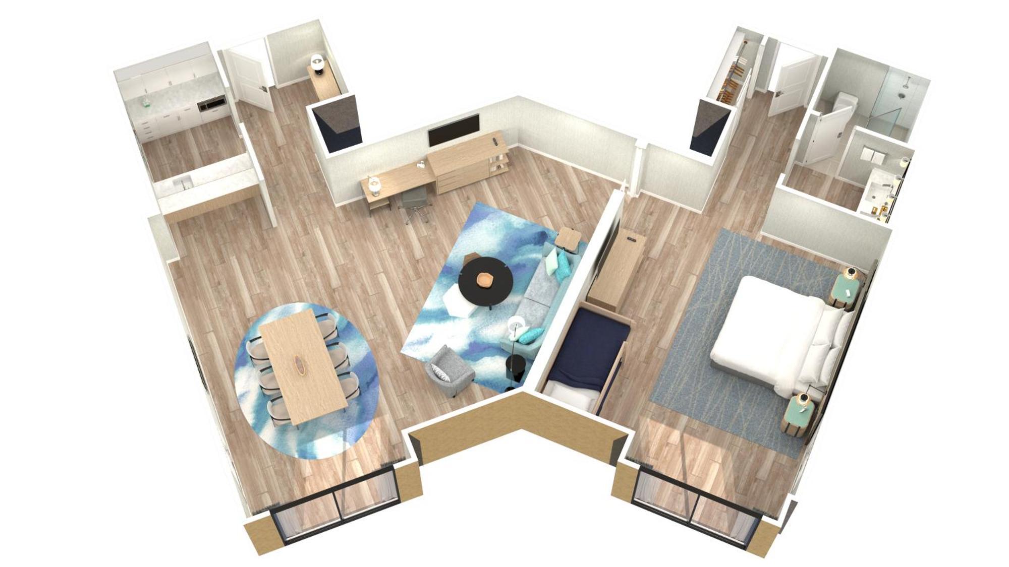 מלון לייק בואנה ויסטה Orlando World Center Marriott מראה חיצוני תמונה